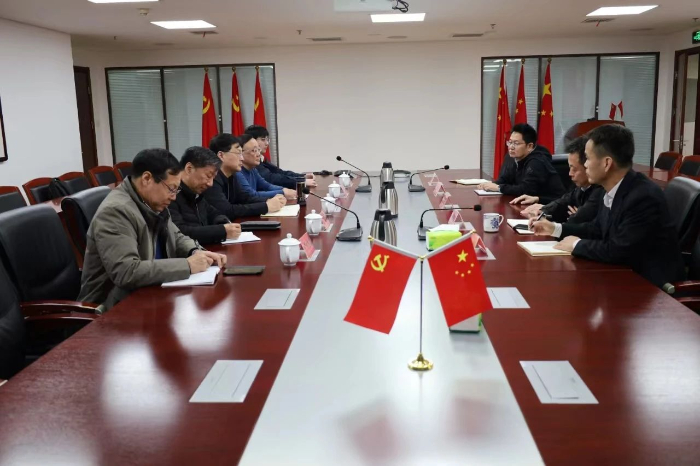 常山集團主要領(lǐng)導與中國紡織建設(shè)規(guī)劃院領(lǐng)導進行工作交流